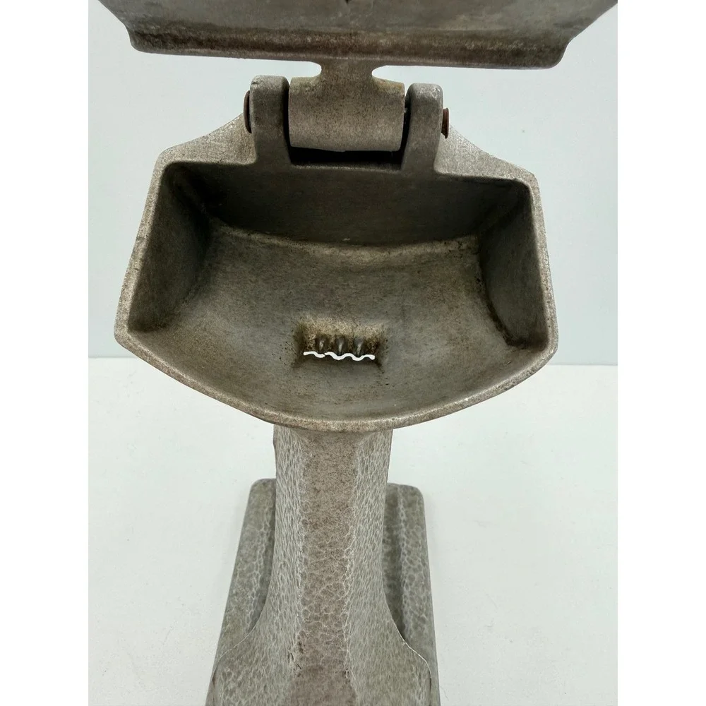 Jumbo Juicer Manual Citrus Press Silver  Cast Metal Hammered Finish